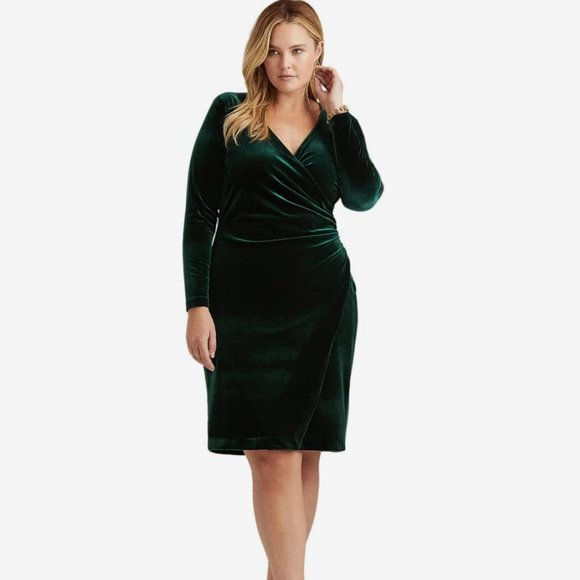 Ralph Lauren Velvet Dress NWT size 2 - Picture 5 of 10